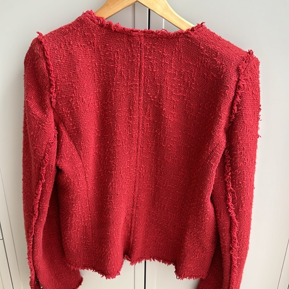 IRO red sweater/jacket - Picture 5 of 5